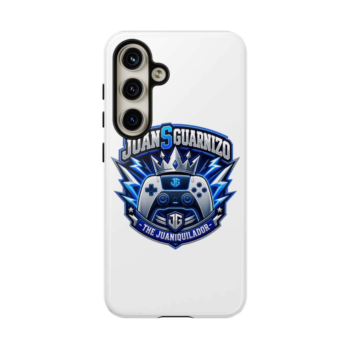 Juan Guarnizo "JuanSGuarnizo - The Juaniquilador" Phone Case - alternate angle 1, merchandise